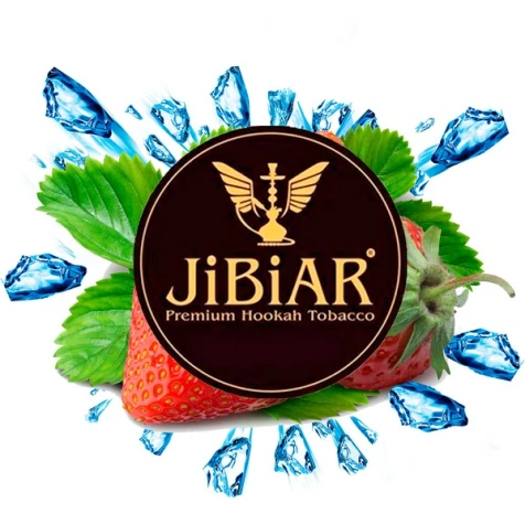 Табак Jibiar Ice Strawberry (Клубника Лёд) 1кг