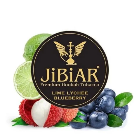 Табак Jibiar Lime Lychee Blueberry (Лайм Личи Черника) 1кг