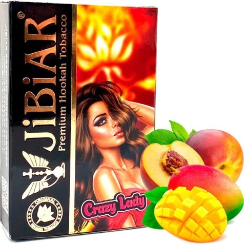 Табак Jibiar Crazy Lady (Сумасшедшая Леди) 50гр