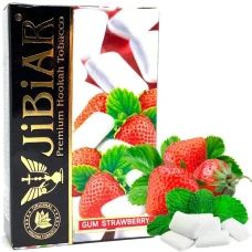 Табак Jibiar Gum Strawberry (Клубничная Жвачка) 50гр