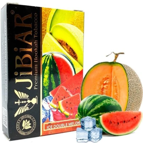 Тютюн Jibiar Ice Double Melon (Подвійна Диня Лід) 50гр