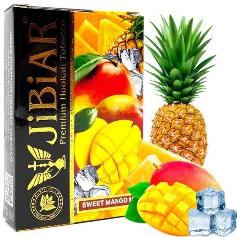 Тютюн Jibiar Sweet Mango Mix (Солодке Манго Мікс) 50гр