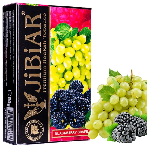 Табак Jibiar Blackberry Grape (Ежевика Виноград) 50гр