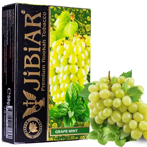 Табак Jibiar Grape Mint (Виноград Мята) 50гр
