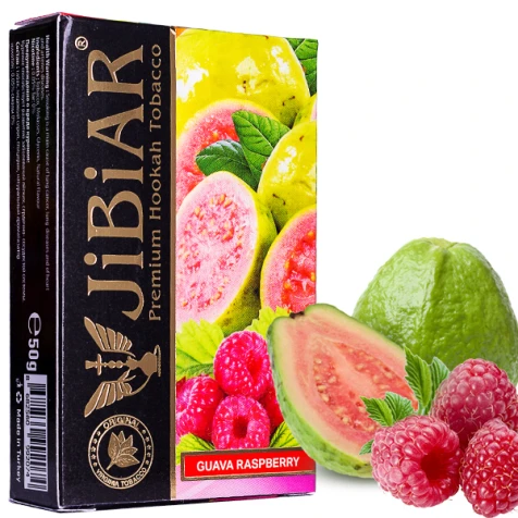 Табак Jibiar Guava Raspberry (Гуава Малина) 50гр