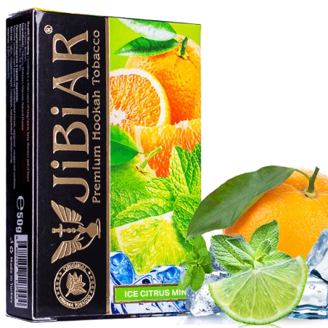 Табак Jibiar Ice Citrus Mint (Цитрус Мята Лед) 50гр