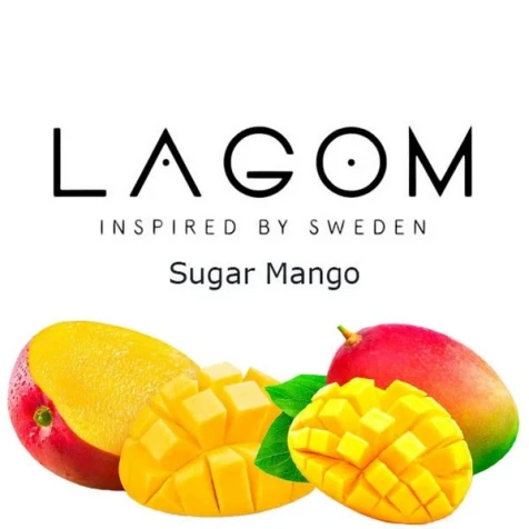 Тютюн Lagom Main Line Sugar Mango (Цукрове Манго) 200гр