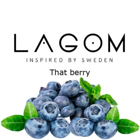 Табак Lagom Main Line That Berry (Эта Ягода) 40гр