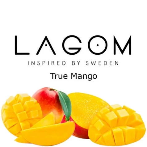 Табак Lagom Main Line True Mango (Настоящий Манго) 40гр