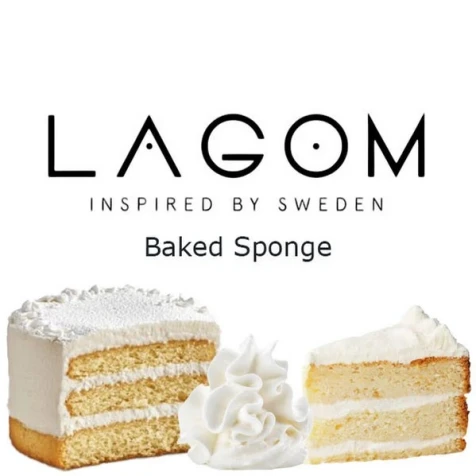 Табак Lagom Navy Line Baked Sponge (Запеченный Бисквит) 40гр