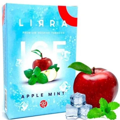 Тютюн Lirra Ice Apple Mint (Айс Яблуко М'ята) 50гр