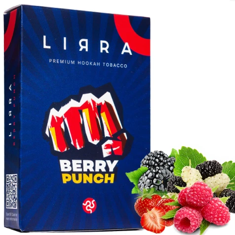 Табак Lirra Berry Punch (Ягодный Удар) 50гр