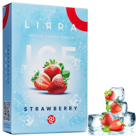 Табак Lirra Ice Strawberry (Лед Клубника) 50гр