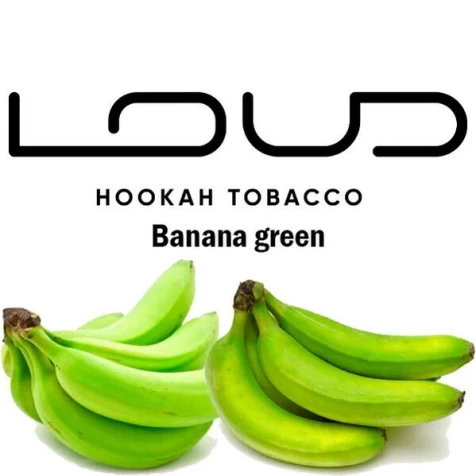 Табак Loud Strong Banana Green (Зелёный Банан) 100гр