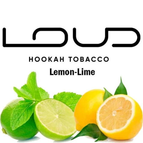 Табак Loud Strong Lemon Lime (Лимон Лайм) 100гр