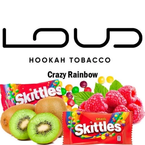 Табак Loud Strong Crazy Rainbow (Крейзи Рейнбов) 40гр