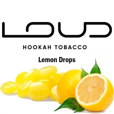 Табак Loud Light Lemon Drops (Лимон Дропс) 50гр