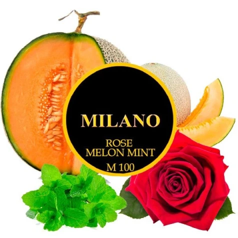 Табак Milano M181 Rose Melon Mint (Роза Дыня Мята) 100гр