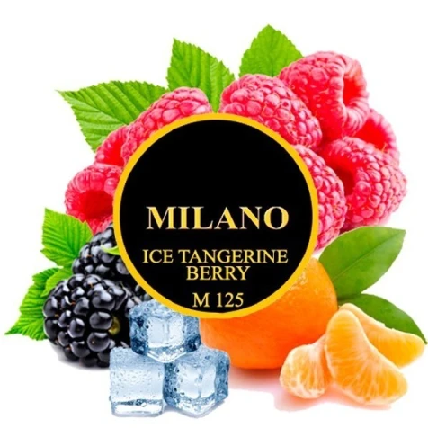 Тютюн Milano M125 Ice Tangerine Berry (Мандарин Ягоди Лід) 50гр