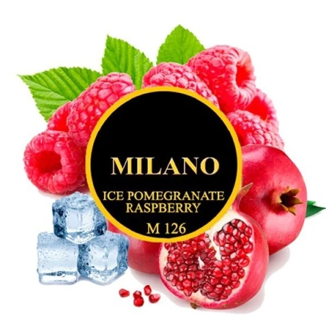 Тютюн Milano M126 Ice Pomegranate Raspberry (Гранат Малина Лід) 50гр