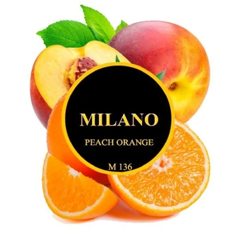 Тютюн Milano M136 Peach Orange (Персик Апельсин) 50гр