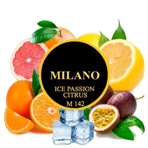 Тютюн Milano M142 Ice Passion Citrus (Маракуйя Цитрус Лід) 50гр