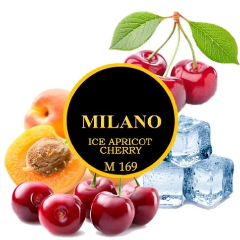Табак Milano M169 Ice Apricot Cherry (Абрикос Вишня Лед) 50гр