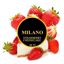 Табак Milano M55 Strawberry Cheesecake (Клубничный Чизкейк) 50гр