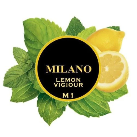 Табак Milano M1 Lemon Vigiour (Лимон Мята) 100гр