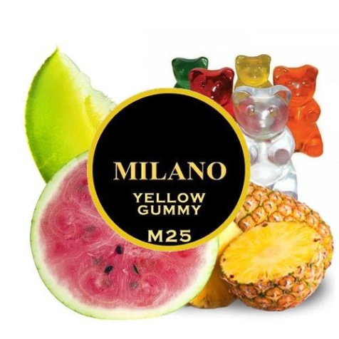 Табак Milano M25 Yellow Gummy (Желтые Мишки) 100гр