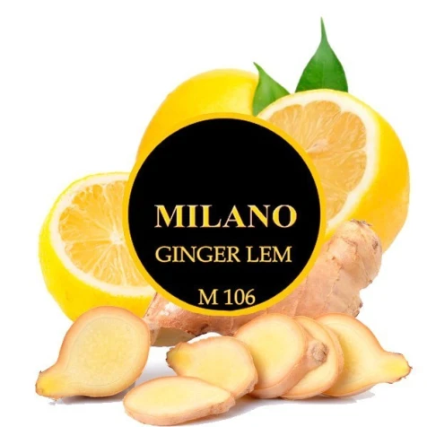 Тютюн Milano M106  Ginger Lem (Імбирь Лимон) 100гр