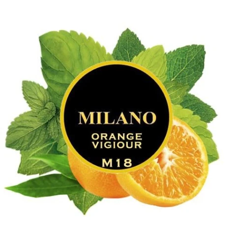 Табак Milano M18 Orange Vigiour (Апельсин Мята) 100гр
