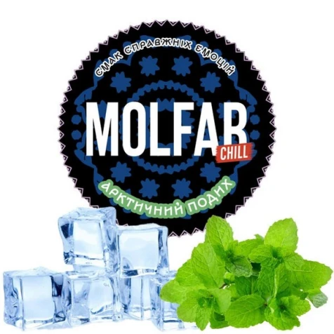 Табак Molfar Chill Line Арктичний Подих (Арктическое Дыхание) 100гр