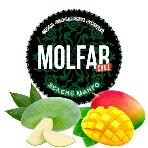 Табак Molfar Chill Line Зелене Манго (Зеленое Манго) 100гр
