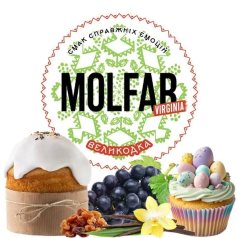 Табак Molfar Virginia Line Великодка (Пасха) 100гр