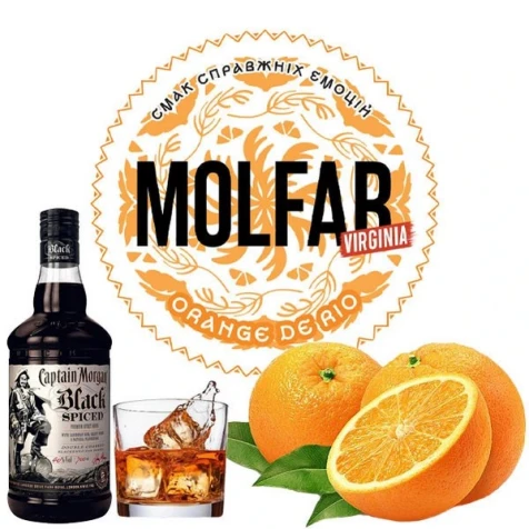 Табак Molfar Virginia Line Orenge De Rio (Апельсин Дэ Рио) 100гр