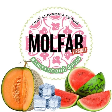Тютюн Molfar Virginia Line Баштановий Фреш (Бахчовий Фреш) 200гр