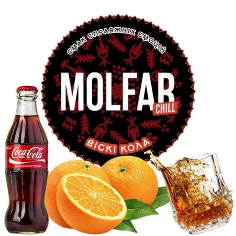 Тютюн Molfar Chill Line Віскі Кола (Віскі Кола) 40гр