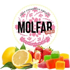 Табак Molfar Virginia Line Полуничний Зефір (Клубничный Зефир) 40гр