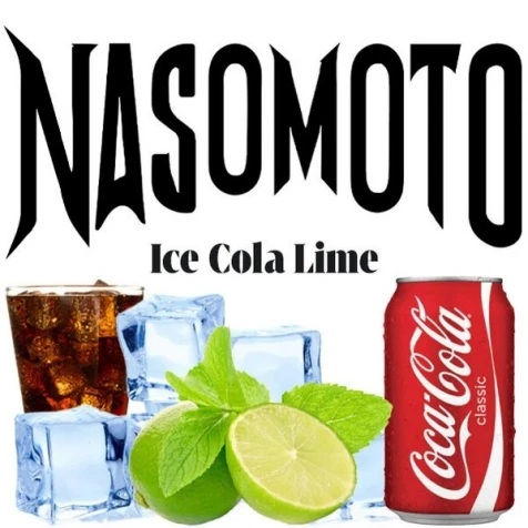 Табак Nasomoto Ice Cola Lime (Лёд Кола Лайм) 100гр