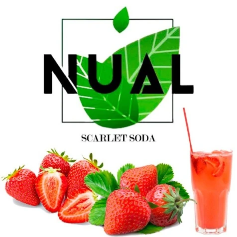 Тютюн Nual Scarlet Soda (Скарлет Газування) 100гр