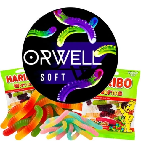 Табак Orwell Soft Line Jelly Worms (Желейные Червячки) 100гр