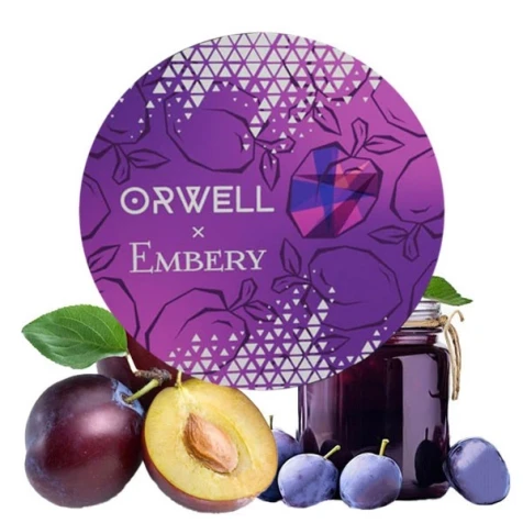 Табак Orwell x Embery Medium Line Plum Jam (Сливовый Джем) 200гр