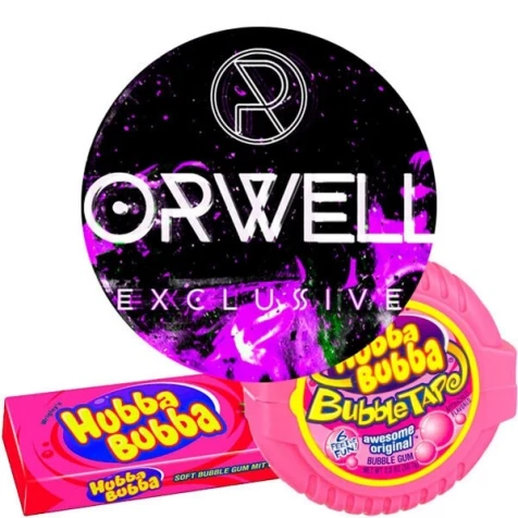 Тютюн Orwell Medium Line Hubba Bubba (Чорнична Жуйка) 50гр