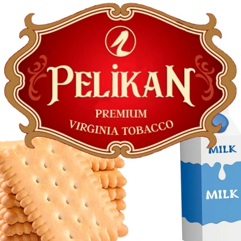 Табак Pelikan Biscuit Milk (Бисквит Молоко) 50гр