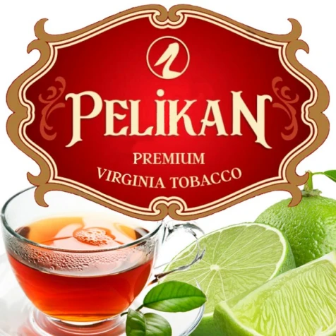 Табак Pelikan Black Tea Lime (Черный Чай С Лаймом) 50гр
