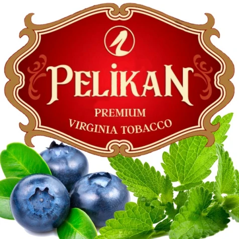 Табак Pelikan Blueberry Mint (Черника Мята) 50гр