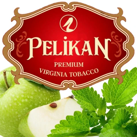 Табак Pelikan Green Apple Mint (Зелёное Яблоко Мята) 50гр
