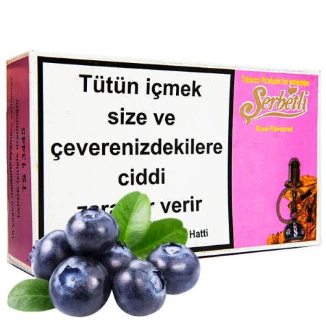 Тютюн Serbetli Blueberry (Чорниця) 500гр