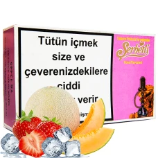 Тютюн Serbetli Ice Melon Strawberry (Полуниця Диня Лід) 500гр